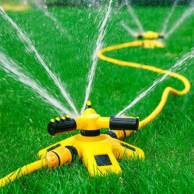 Arrosage automatique connecté en série avec tuyau