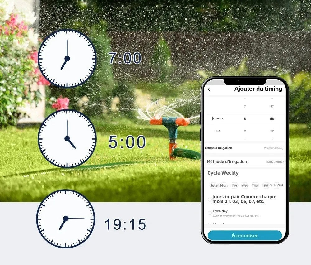 controleur d arrosage programmable à distance