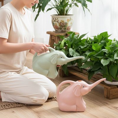 Arrosoir d'intérieur éléphant 