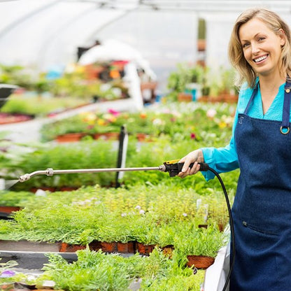 jardinière pulvérise semis avec  lance pulverisateur 