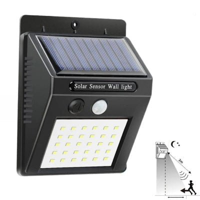 lampe solaire extérieure - détecteur de mouvement - Terre en Fleur