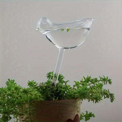 Plante hydraté par arroseur automatique