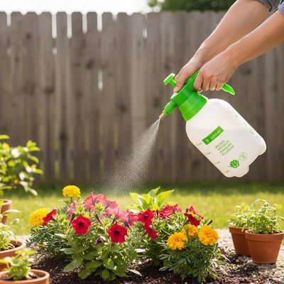 Pulvérisateur blanc