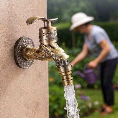 Robinet exterieur pour arrosage jardin