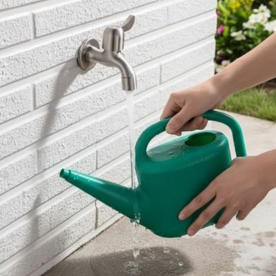 Robinet exterieur pour remplissage arrosoir