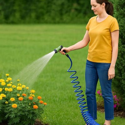 Tuyau arrosage extensible | Spirale - Terre en Fleur