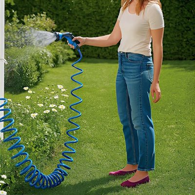 Tuyau arrosage extensible | Spirale - Terre en Fleur
